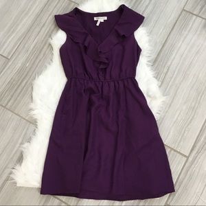 BCBG ruffle dress